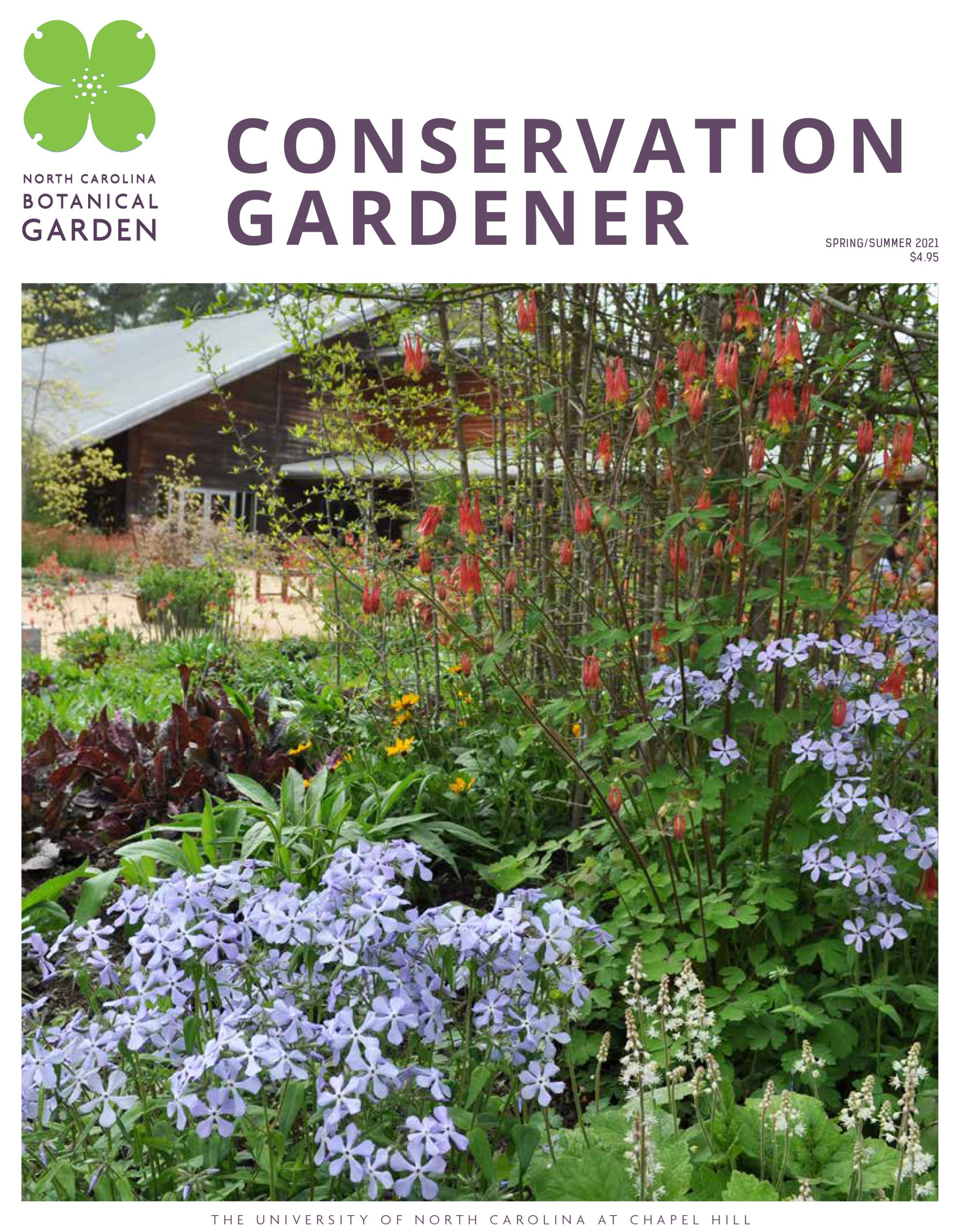 Cover of Spring 2021 Conservation Gardener magazine