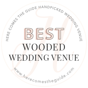 here comes the guide handpicked wedding venue Best Wooded Wedding Venue, www.hercomestheguide.com