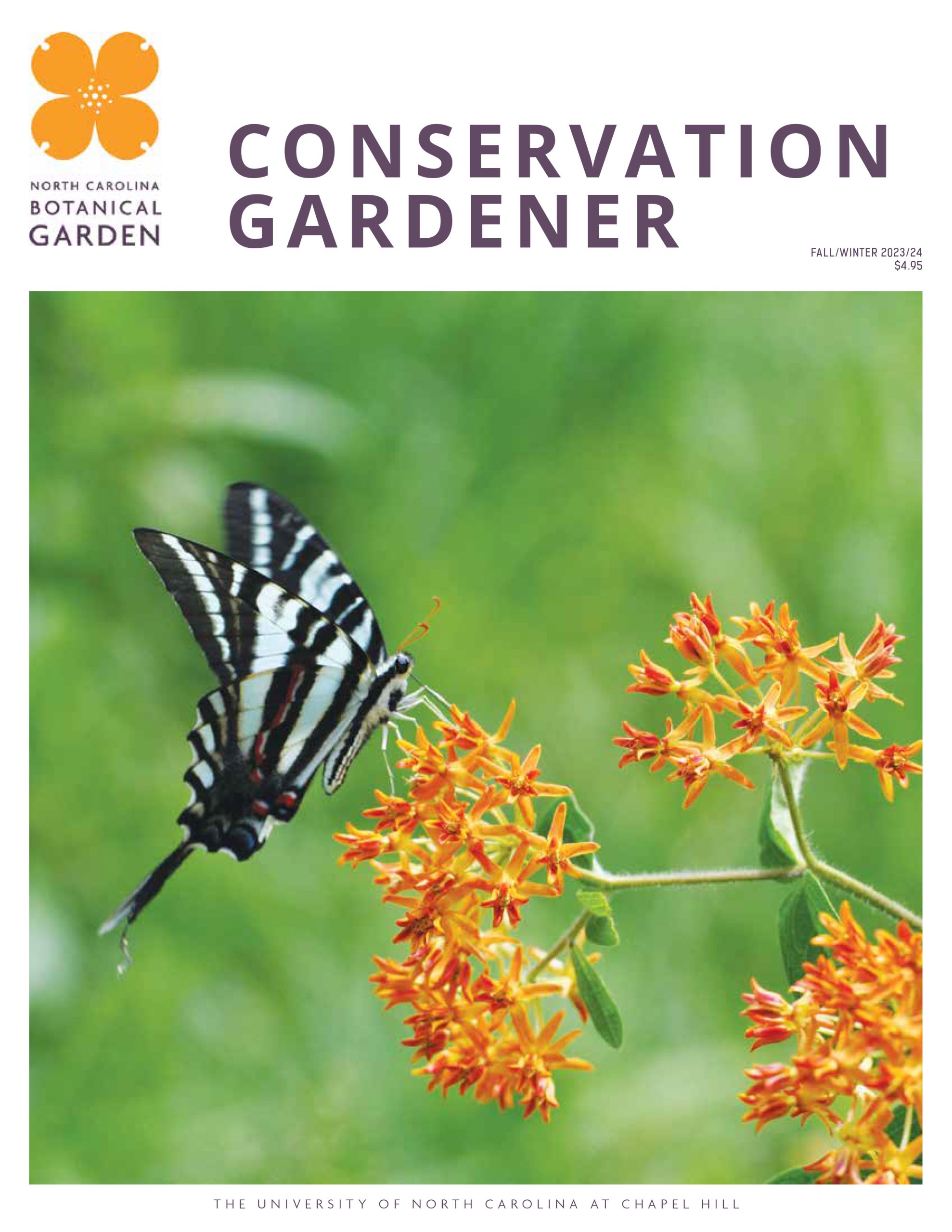 Cover of the Fall/Winter 2023/24 Conservation Gardener